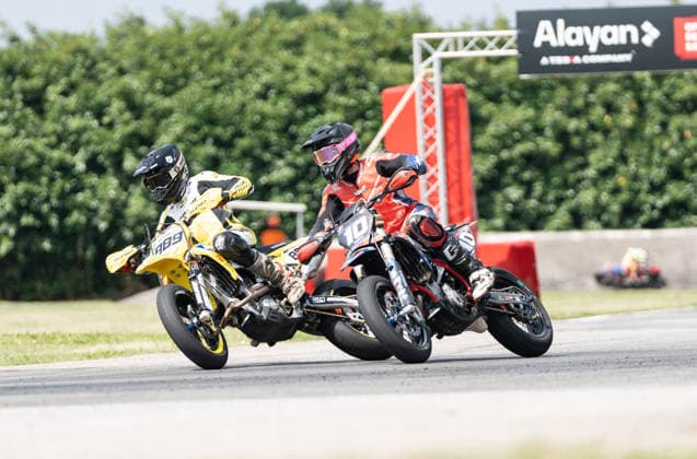 MOTORS - Supermoto - FIM Supermoto World Championship, WM, Weltmeisterschaft 2026 - Grand Prix of Piedmont Photo by IPA ABACAPRESS.COM85436478 - Trovato Giorgio (ITA) - Gas Gas and Juste Watt Djamal (FRA) - Suzuki during FIM Supermoto World Championship 2026 - Grand Prix of Piemonte, Supermoto race in Busca, Italy, June 07 2026 Busca Italy  Copyright: xIPAxSport ABACAx