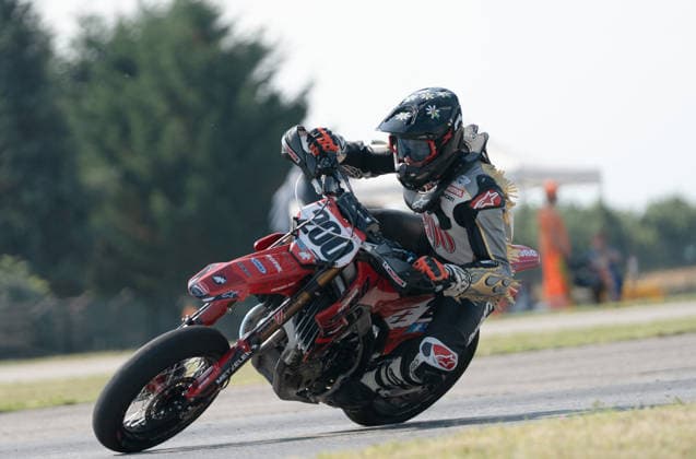 MOTORS - Supermoto - FIM Supermoto World Championship, WM, Weltmeisterschaft 2026 - Grand Prix of Piedmont Photo by IPA ABACAPRESS.COM85436467 - Bussei Giovanni (ITA) - Ducati during FIM Supermoto World Championship 2026 - Grand Prix of Piemonte, Supermoto race in Busca, Italy, June 07 2026 Busca Italy  Copyright: xIPAxSport ABACAx