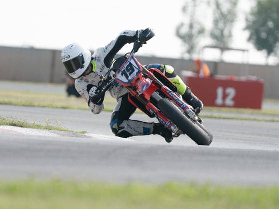 MOTORS - Supermoto - FIM Supermoto World Championship, WM, Weltmeisterschaft 2026 - Grand Prix of Piedmont Photo by IPA ABACAPRESS.COM85436470 - Morosi Alessandro (ITA) - Honda during FIM Supermoto World Championship 2026 - Grand Prix of Piemonte, Supermoto race in Busca, Italy, June 07 2026 Busca Italy  Copyright: xIPAxSport ABACAx