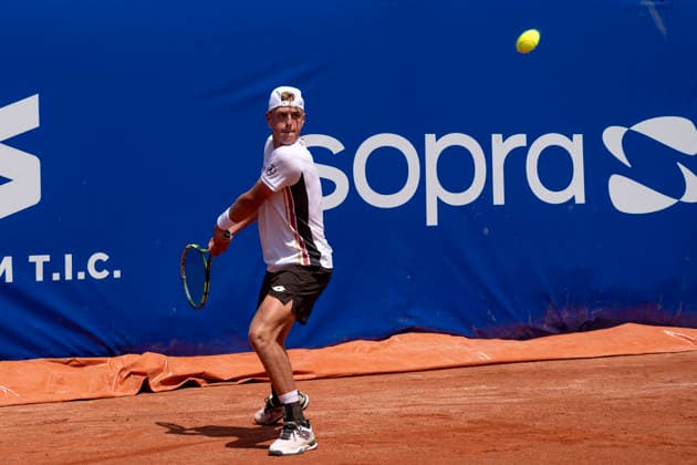 TENNIS : Open Sopra Steria - Lyon Villeurbanne 07 06 2026 L espagnol Alejo Sanchez Quilez lors du tournoi de tennis ATP, Tennis Herren Challenger Tour, Open Sopra Steria Ã Lyon-Villeurbanne, le 07 06 2026. Photo Sandrine Thesillat PsNewZ  Copyright: xSandrinexTHESILLATx