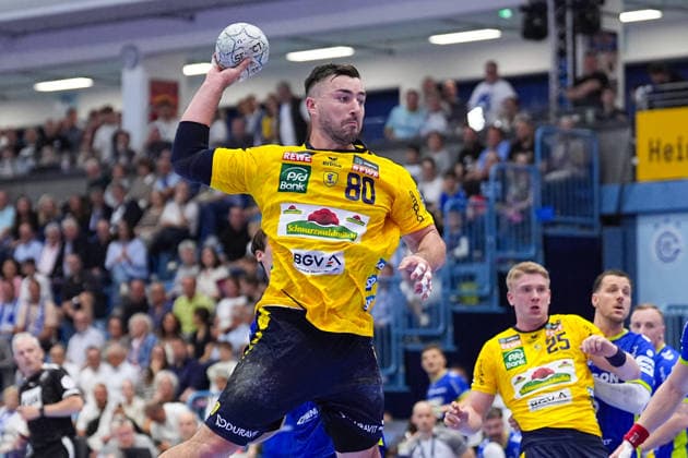 07 06 2026, xydrx, Handball, 1 HBL, VfL Gummersbach Rhein Neckar Löwen, Schwalbe Arena Jannik Kohlbacher Rhein Neckar Loewen, 80 Copyright: HMBxMedia YannisxDreimann