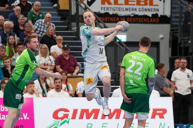 07 06 2026, xgox, Handball Daikin HBL HSG Wetzlar SC Magdeburg emspor, v l Omar Ingi Magnusson Magdeburg, 14 on the ball, plays the ball Wetzlar