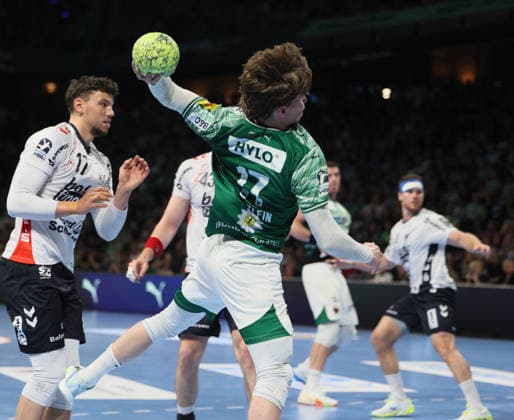 GER HBL Season 2025 2026 FÜCHSE Berlin vs SG Flensburg Handewitt, 07 06 26, Max Schmeling Halle, Berlin, Nils LICHTLEIN Füchse Berlin 17