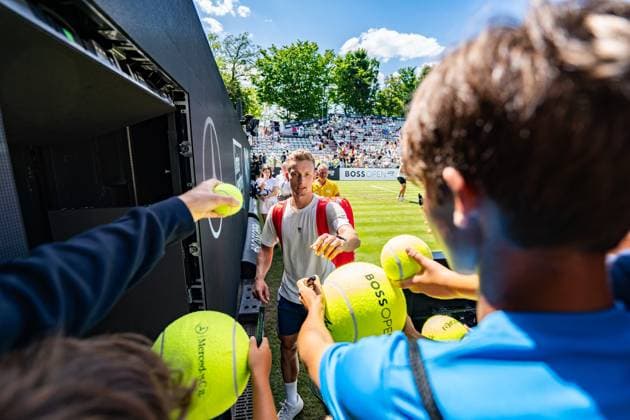 Tennis, Boss Open 2026, Stuttgart, TC Weissenhof, Jiri Lehecka CZE BOSS OPEN STUTTGART 2026 Copyright: xspeedshotx xRalfxJustx