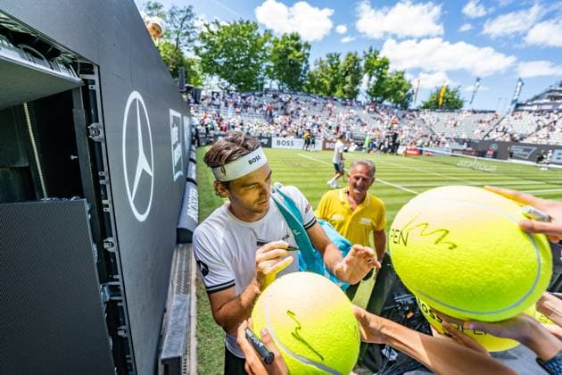 Tennis, Boss Open 2026, Stuttgart, TC Weissenhof, Taylor Fritz USA BOSS OPEN STUTTGART 2026 Copyright: xspeedshotx xRalfxJustx