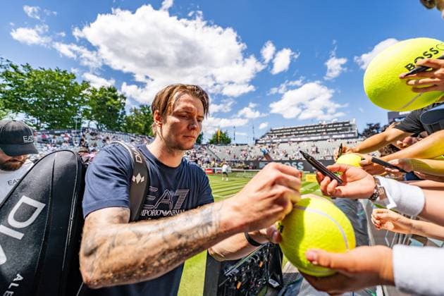 Tennis, Boss Open 2026, Stuttgart, TC Weissenhof, Alexander Bublik KAZ BOSS OPEN STUTTGART 2026 Copyright: xspeedshotx xRalfxJustx