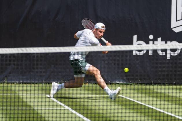 Tennis, Boss Open 2026, Stuttgart, TC Weissenhof, Gauthier Onclin BEL BOSS OPEN STUTTGART 2026 Copyright: xspeedshotx xRalfxJustx