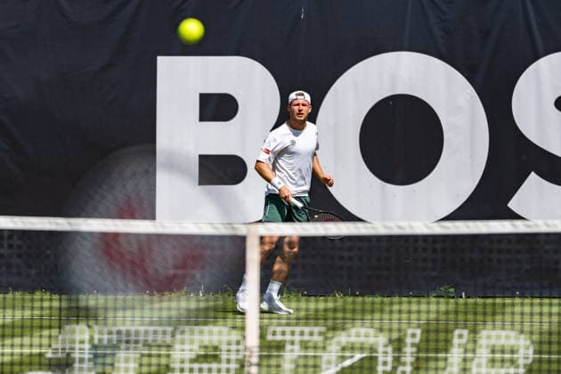 Tennis, Boss Open 2026, Stuttgart, TC Weissenhof, Gauthier Onclin BEL BOSS OPEN STUTTGART 2026 Copyright: xspeedshotx xRalfxJustx