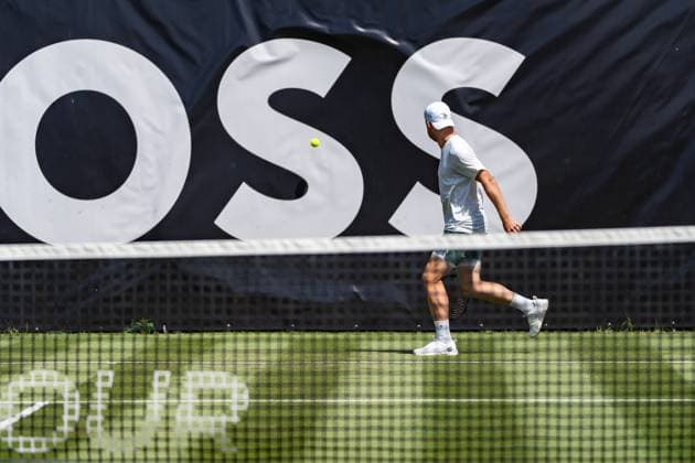Tennis, Boss Open 2026, Stuttgart, TC Weissenhof, Gauthier Onclin BEL BOSS OPEN STUTTGART 2026 Copyright: xspeedshotx xRalfxJustx