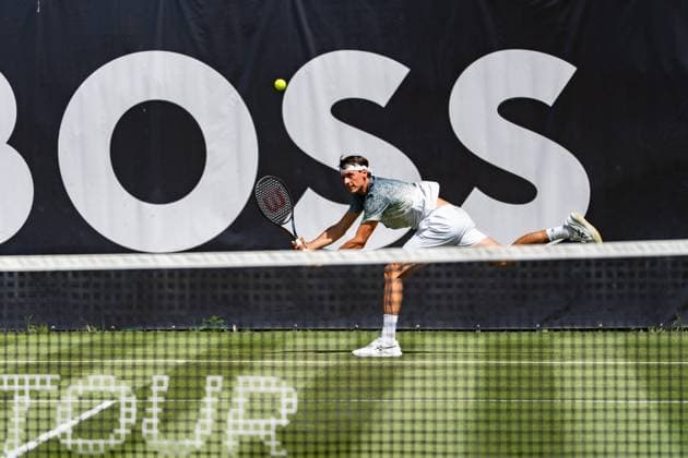 Tennis, Boss Open 2026, Stuttgart, TC Weissenhof, Marc Andrea Huesler SUI BOSS OPEN STUTTGART 2026 Copyright: xspeedshotx xRalfxJustx