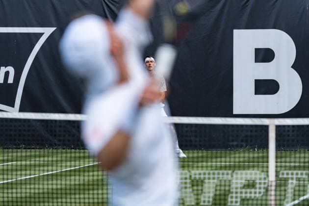 Tennis, Boss Open 2026, Stuttgart, TC Weissenhof, Marc Andrea Huesler SUI BOSS OPEN STUTTGART 2026 Copyright: xspeedshotx xRalfxJustx