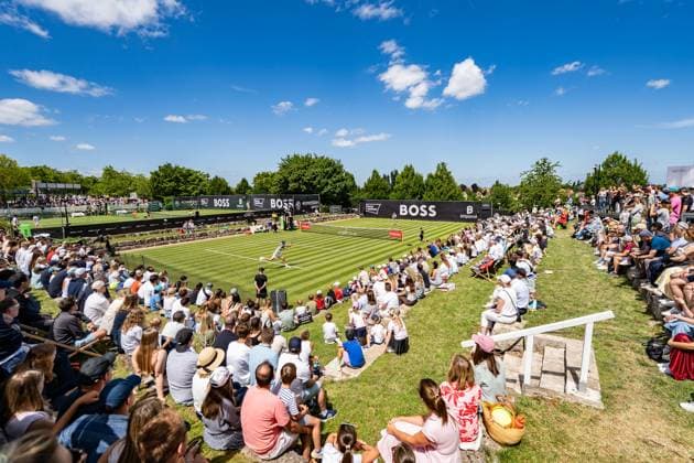 Tennis, Boss Open 2026, Stuttgart, TC Weissenhof, Marc Andrea Huesler SUI vs Gauthier Onclin BEL BOSS OPEN STUTTGART 2026 Copyright: xspeedshotx xRalfxJustx