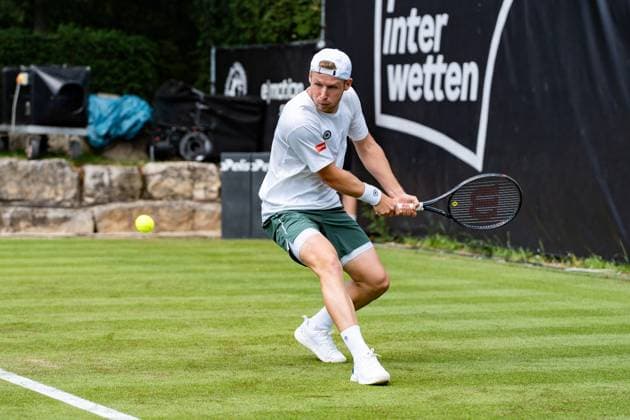 Tennis, Boss Open 2026, Stuttgart, TC Weissenhof, Gauthier Onclin BEL BOSS OPEN STUTTGART 2026 Copyright: xspeedshotx xRalfxJustx