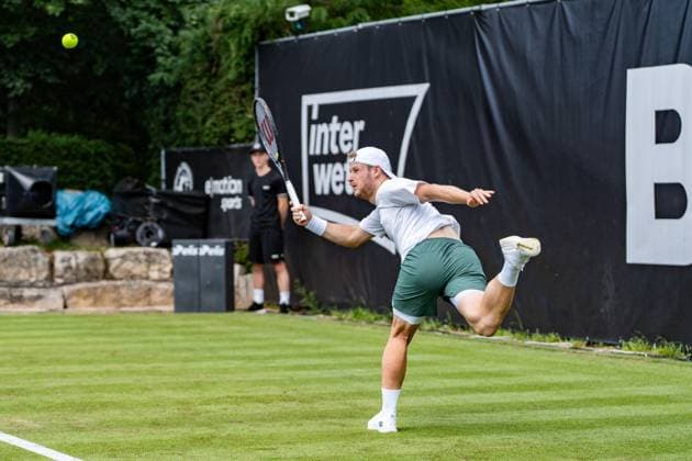 Tennis, Boss Open 2026, Stuttgart, TC Weissenhof, Gauthier Onclin BEL BOSS OPEN STUTTGART 2026 Copyright: xspeedshotx xRalfxJustx