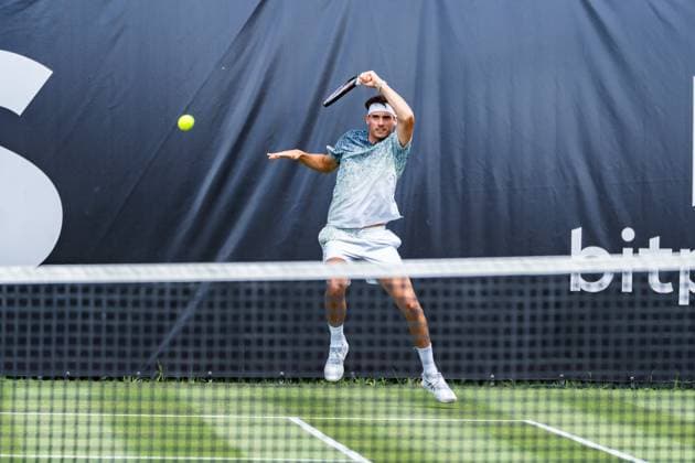 Tennis, Boss Open 2026, Stuttgart, TC Weissenhof, Marc Andrea Huesler SUI BOSS OPEN STUTTGART 2026 Copyright: xspeedshotx xRalfxJustx