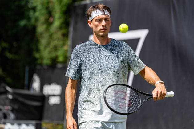 Tennis, Boss Open 2026, Stuttgart, TC Weissenhof, Marc Andrea Huesler SUI BOSS OPEN STUTTGART 2026 Copyright: xspeedshotx xRalfxJustx