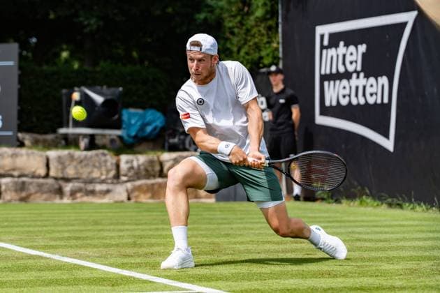 Tennis, Boss Open 2026, Stuttgart, TC Weissenhof, Gauthier Onclin BEL BOSS OPEN STUTTGART 2026 Copyright: xspeedshotx xRalfxJustx