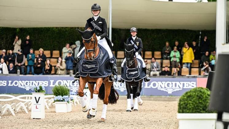 Balve Optimum on Sunday June 7 FOR EDITORIAL PURPOSES ONLY EDITORIAL USE ONLY p Award ceremony at the German Dressage Grand Prix Freestyle Championships 2026 on Sunday, June 7, 2026 in Balve Optimum in Balve Copyright SvenjaxHanusch Copyright: SvenjaxHanusch doc866p6qht35u1ejq0jva5 ,EDITORIAL USE ONLY