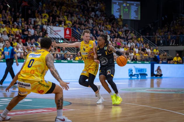 Basketball, 2. BL, ProA, promotion playoffs, final, Phoenix Hagen - Knights Kirchheim