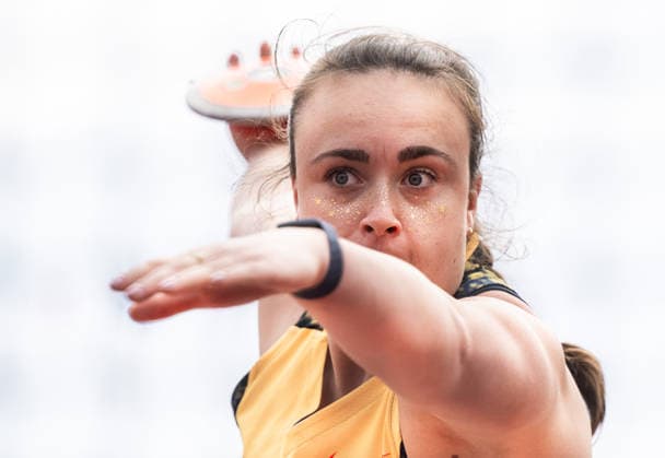 260607 Jorinde Van Klinken of Netherlands competes in the women s discus during Bauhaus-galan, part of the Diamond League series, June 7, 2026 in Stockholm. Photo: Fredrik Karlsson BILDBYRAN COP 185 MT1057 friidrott athletics friidrett diamond league bauhaus-galan bbeng stockholm dam diskus discus *** 260607 Jorinde Van Klinken of Netherlands competes in the women s discus during Bauhaus galan, part of the Diamond League series, June 7, 2026 in Stockholm Photo Fredrik Karlsson BILDBYRAN COP 185 MT1057 friidrott athletics friidrett diamond league bauhaus galan bbeng stockholm dam diskus discus  Copyright: FREDRIKxKARLSSON BB260607FK006