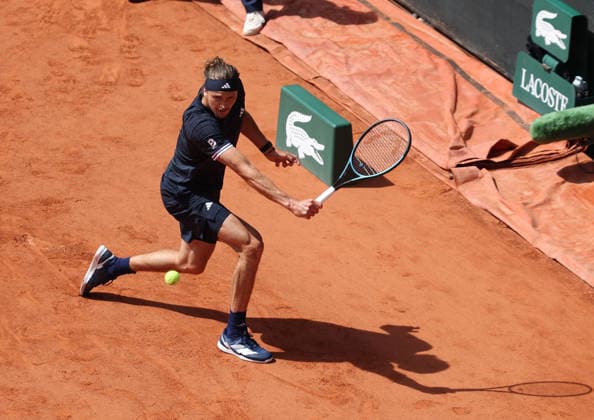 June 7, 2026, Paris, Ile De France, France: ALEXANDER ZVEREV of Germany during the match against F. Cobolli of Italy in the final of tennis tournament Roland Garros, Paris, France. Tennis, Roland Garros 2026 - Alexander Zverev Final  - ZUMAc278 20260607_zsp_c278_012 Copyright: xMarcinxCholewinskix