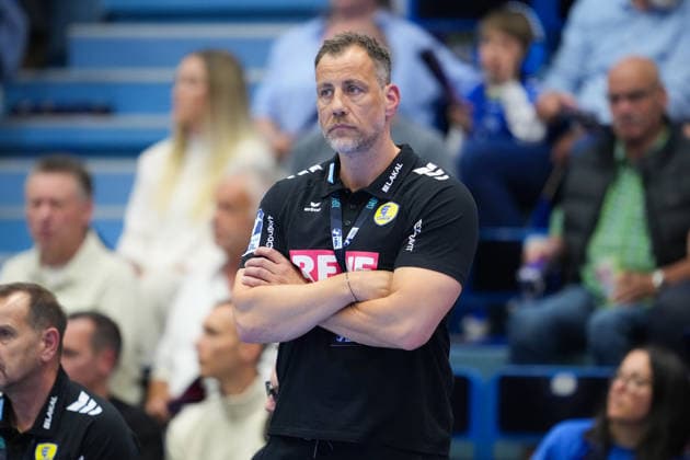 07 06 2026, xydrx, Handball, 1 HBL, VfL Gummersbach Rhein Neckar Löwen, Schwalbe Arena Maik Machulla Head Coach Rhein Neckar Loewen Copyright: HMBxMedia YannisxDreimann