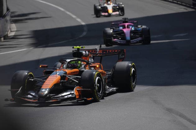 Formula 1 Louis Vuitton Grand Prix Monaco 2026 07 06 2026, Circuit de Monaco, Monte Carlo, Formula 1 Louis Vuitton Grand Prix Monaco 2026 ,in the picture Lando Norris GBR , McLaren Mastercard F1 Team nordphotoxGmbHx xBratic nph00250