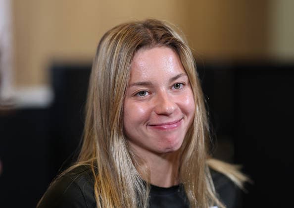 Tennis, French Open, Women, Maja Chwalinska Press Conference