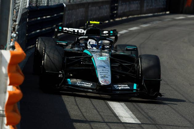 F1 - MONACO GRAND PRIX 2026 12 KIMI ANTONELLI Andrea (ita), Mercedes AMG F1 Team W17, action during the Formula 1 Grand Prix de Canada 2026, 6th round of the 2026 Formula One World Championship, WM, Weltmeisterschaft from June 5 to 7, 2026 on the Circuit de Monaco, in Monte-Carlo, Monaco - Monte-CarloMonaco  Copyright: xDPPIx