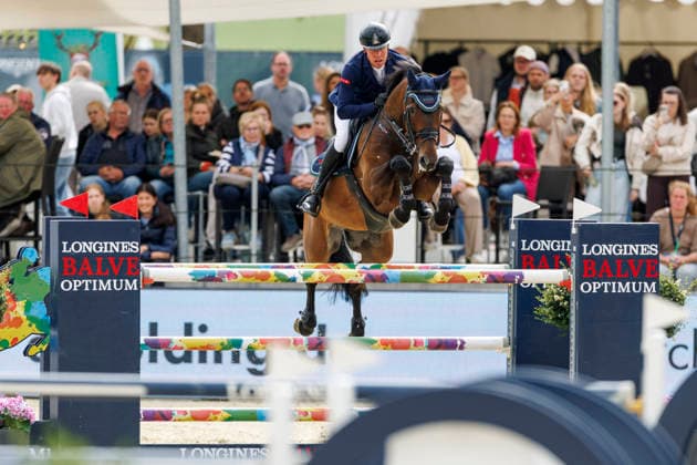 * mit 2 Umläufen (1.55 m) - 2. Umlauf Finalwertung Deutsche Meisterschaften Springreiten 2025 Balve, Reitanlage Schloss Wocklum 07. June 2026 -