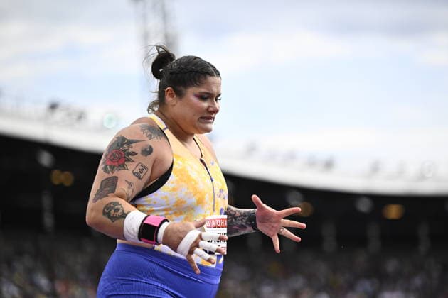 STOCKHOLM, SWEDEN 20260607 Chase Jackson, USA, in action during the women s shot put during the IAAF Diamond League athletics meeting at Stockholm Olympic Stadium in Stockholm, Sweden, on June 7, 2026 STOCKHOLM SWEDEN x10430x  Copyright: xChristinexOlsson TTx SWEDEN DIAMOND LEAGUE ATHLETICS