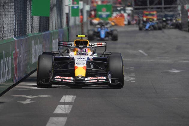 Formula 1 Louis Vuitton Grand Prix Monaco 2026 07 06 2026, Circuit de Monaco, Monte Carlo, Formula 1 Louis Vuitton Grand Prix Monaco 2026 ,in the picture Liam Lawson NZL , Visa Cash App Racing Bulls Formula One Team nordphotoxGmbHx xBratic nph00250