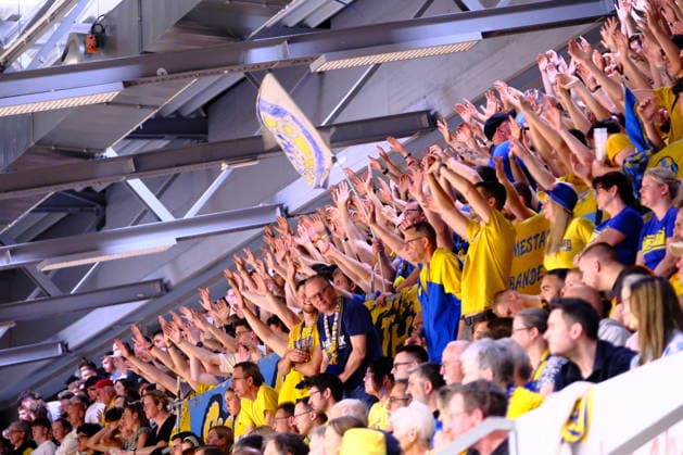 ProA Playoff Final Phoenix Hagen vs Bozic Estriche Knights Kirchheim, Hagen, 07 06 2026, Ischelandhalle Hagen Fans of Phoenix Hagen ProA Playoff Final Phoenix Hagen vs Bozic Estriche Knights Kirchheim, Hagen, 07 06 2026, Ischelandhalle Hagen Copyright: xBEAUTIFULxSPORTS Piepenstockx