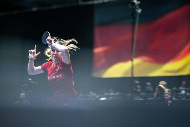 TABLE TENNIS TT FINALS 2026 IN ERFURT FOR EDITORIAL PURPOSES ONLY EDITORIAL USE ONLY p 07 06 2026 Erfurt 94 National German Championships Women Men within the German TT Finals Women Semifinals in photo Annett Kaufmann Germany Thueringen Erfurt Copyright SaschaxFromm Copyright: SaschaxFromm doc866pqazioc3jwko49ig ,EDITORIAL USE ONLY
