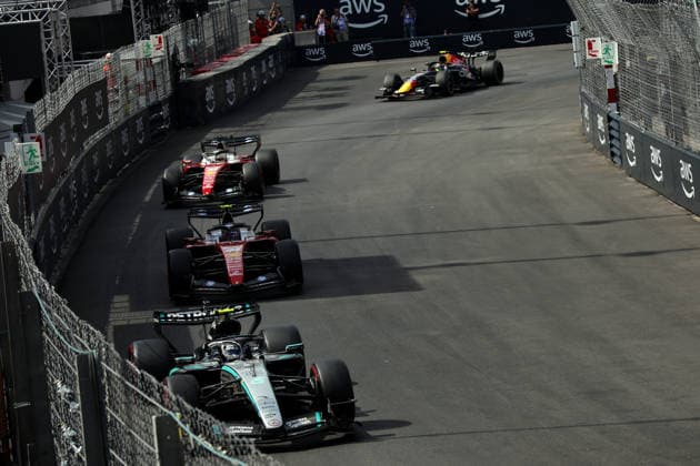 F1 - MONACO GRAND PRIX 2026 12 KIMI ANTONELLI Andrea (ita), Mercedes AMG F1 Team W17, action during the Formula 1 Grand Prix de Canada 2026, 6th round of the 2026 Formula One World Championship, WM, Weltmeisterschaft from June 5 to 7, 2026 on the Circuit de Monaco, in Monte-Carlo, Monaco - Monte-CarloMonaco  Copyright: xDPPIx