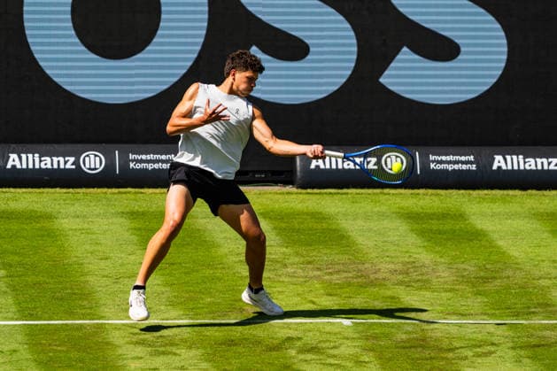Stuttgart, GERMANY - June 07: Ben Shelton (USA) during the practice Match between Ben Shelton (USA) vs. Tommy Paul (USA) at BOSS OPEN 2026, Tennisanlage Weissenhof on June 07, 2026 in Stuttgart, Germany. Baden-Württemberg Germany Copyright: xTimoxSteinx