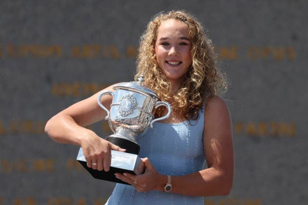 TENNIS : Roland Garros 2026 - Finale Simple Dames - 07 06 2026 Mirra Andreeva (RUS) ParisFrance  Copyright: xMichaelxBaucherx