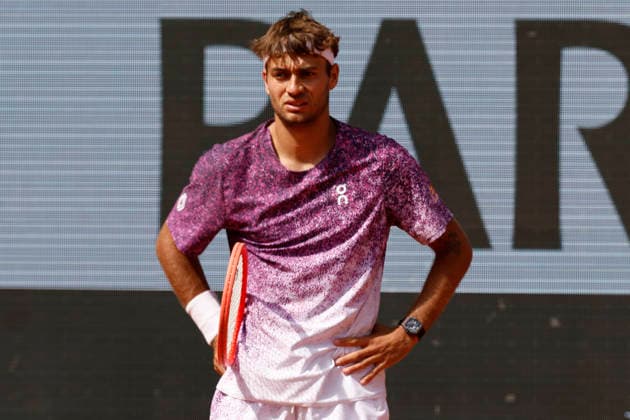 June 7, 2026, Paris, Paris, France: Flavio COBOLLI (ITA) during the tennis Grand Slam of Roland Garros 2026, menÃ¢â‚¬â ¢s final match between Flavio COBOLLI (ITA) and Alexander ZVEREV (GER) at Roland Garros Stadium - on June 07 2026 .Paris - France Tennis Grand Slam Of Roland Garros 2026 MenÃ¢â‚¬â ¢S Final Match Between Flavio COBOLLI (ITA) And Alexander ZVEREV (GER)  - ZUMAb253 20260607_zsp_b253_088 Copyright: xLoicxBaratouxx