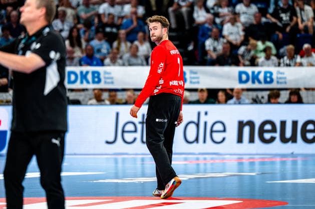 07 06 2026, xdobgx, Handball Daikin HBL, THW Kiel TBV Lemgo Lippe v l Gonzalo Perez De Vargas Kiel, 1 cropped image, single image, Ganzkoerper Kiel