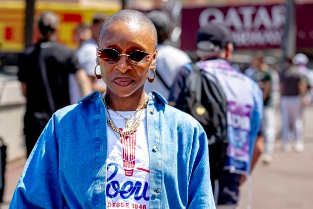 MONACO - Cynthia Erivo during the Formula 1 Monaco Grand Prix on the Monaco Street Circuit on June 6, 2026 in Monaco, Monaco. (Photo by DeFodi Images) - *** MONACO Cynthia Erivo during the Formula 1 Monaco Grand Prix on the Monaco Street Circuit on June 6, 2026 in Monaco, Monaco Photo by DeFodi Images