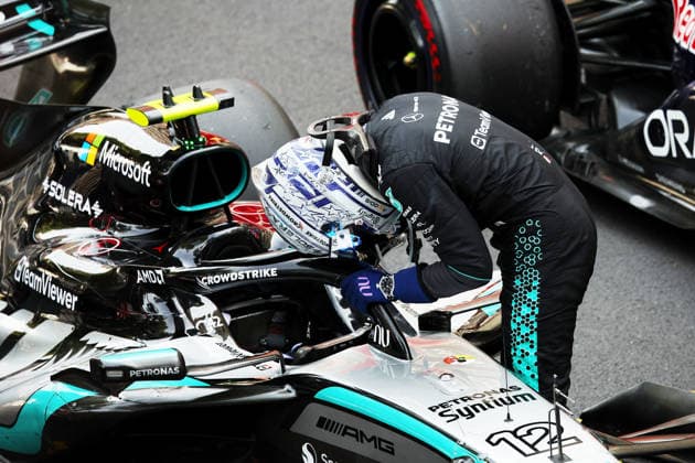 F1 - MONACO GRAND PRIX 2026 KIMI ANTONELLI Andrea (ita), Mercedes AMG F1 Team W16, portrait celebration during the Formula 1 Grand Prix de Canada 2026, 6th round of the 2026 Formula One World Championship, WM, Weltmeisterschaft from June 5 to 7, 2026 on the Circuit de Monaco, in Monte-Carlo, Monaco - Monte-CarloMonaco  Copyright: xDPPIx