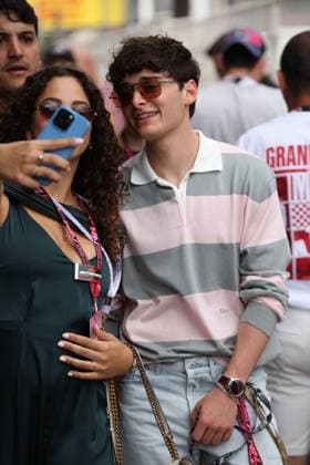 07 06 2026, Circuit de Monaco, Monte Carlo, Formula 1 Louis Vuitton Grand Prix Monaco 2026 ,in the picture Stranger Things actor Noah Schnapp as a guest in Monaco Photo by Alessandro Martellotta Hasan Bratic DeFodi Images