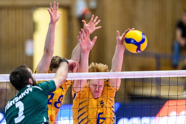 Volleyball, International match, Sweden - Azerbaijan