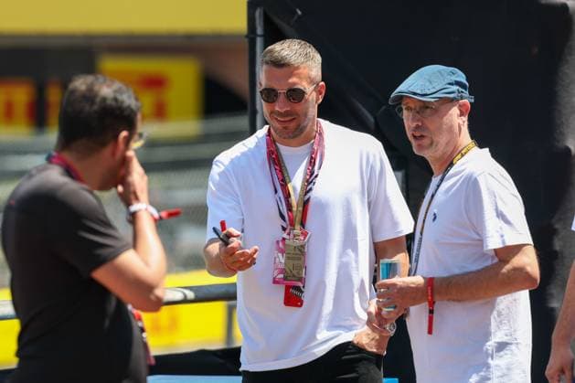 Footballer Lukas Podolski, Race, Monaco Grand Prix, Motorsport, Men, Formula 1, 07 06 2026 Monte Carlo Monaco MCO Copyright: xkolbert-press ChristianxKolbertx