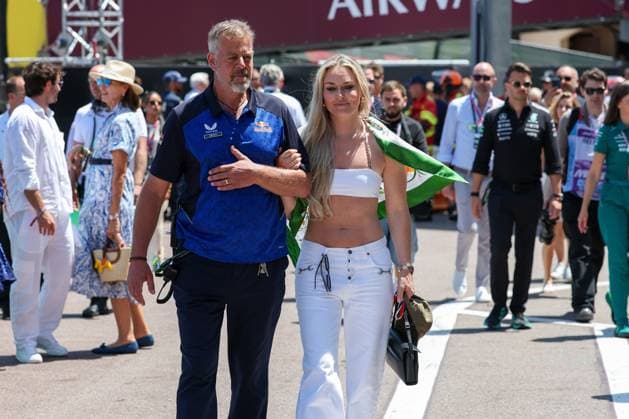 American ski racer Lindsey Vonn, Race, Monaco Grand Prix, Motorsport, Men, Formula 1, 07 06 2026 Monte Carlo Monaco MCO Copyright: xkolbert-press ChristianxKolbertx