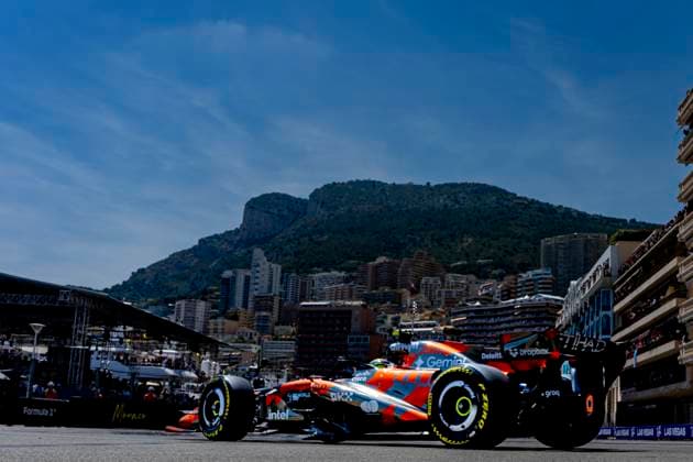 MONACO Formula 1 driver Lando Norris of McLaren Mastercard Formula 1 Team during the Formula 1 Monaco Grand Prix on the Monaco Street Circuit on June 6, 2026 in Monaco, Monaco Photo by DeFodi Images
