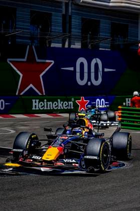 MONACO Formula 1 driver Isack Hadjar of Oracle Red Bull Racing during the Formula 1 Monaco Grand Prix on the Monaco Street Circuit on June 6, 2026 in Monaco, Monaco Photo by DeFodi Images
