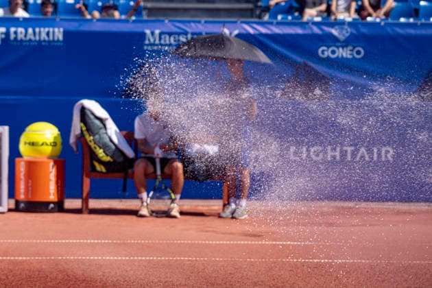 TENNIS : Open Sopra Steria - Lyon Villeurbanne 07 06 2026 Mae Malige perd son match face Ã Matteo Martineau lors du tournoi de tennis ATP, Tennis Herren Challenger Tour, Open Sopra Steria Ã Lyon-Villeurbanne, le 07 06 2026. Photo Sandrine Thesillat PsNewZ  Copyright: xSandrinexTHESILLATx