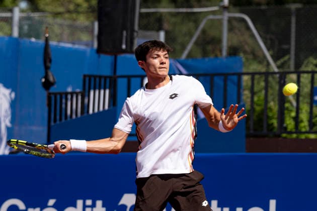TENNIS : Open Sopra Steria - Lyon Villeurbanne 07 06 2026 Mae Malige perd son match face Ã Matteo Martineau lors du tournoi de tennis ATP, Tennis Herren Challenger Tour, Open Sopra Steria Ã Lyon-Villeurbanne, le 07 06 2026. Photo Sandrine Thesillat PsNewZ  Copyright: xSandrinexTHESILLATx