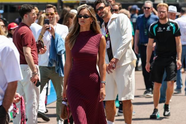 Nicola Cavanis girlfriend of Mats Hummels, Race, Monaco Grand Prix, Motorsport, Men, Formula 1, 07 06 2026 Monte Carlo Monaco MCO Copyright: xkolbert-press ChristianxKolbertx